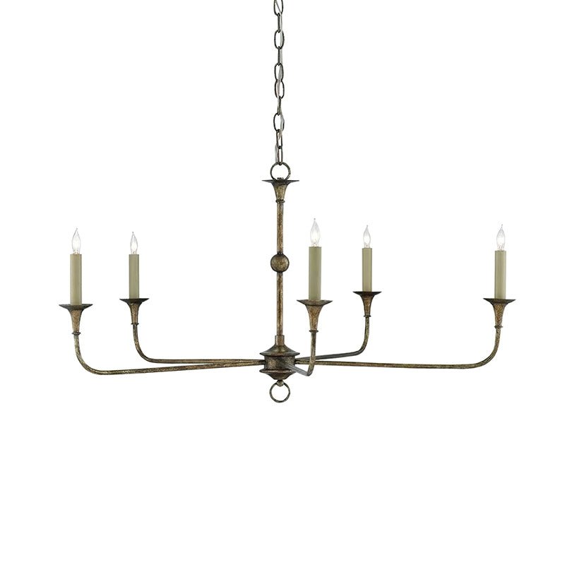Lampe Bougie Lustre Laiton Métal Or Noir Blanc Nickel Salon Salle à Manger 5 6 Bras Suspension Vintage Lustre Bougies | Restfield