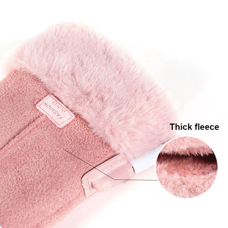 Verwarmde Handschoenen Dames Oplaadbaar Touchscreen 3 Warmtestanden Winter Outdoor Skiën Wandelen Fietsen | Sansoti