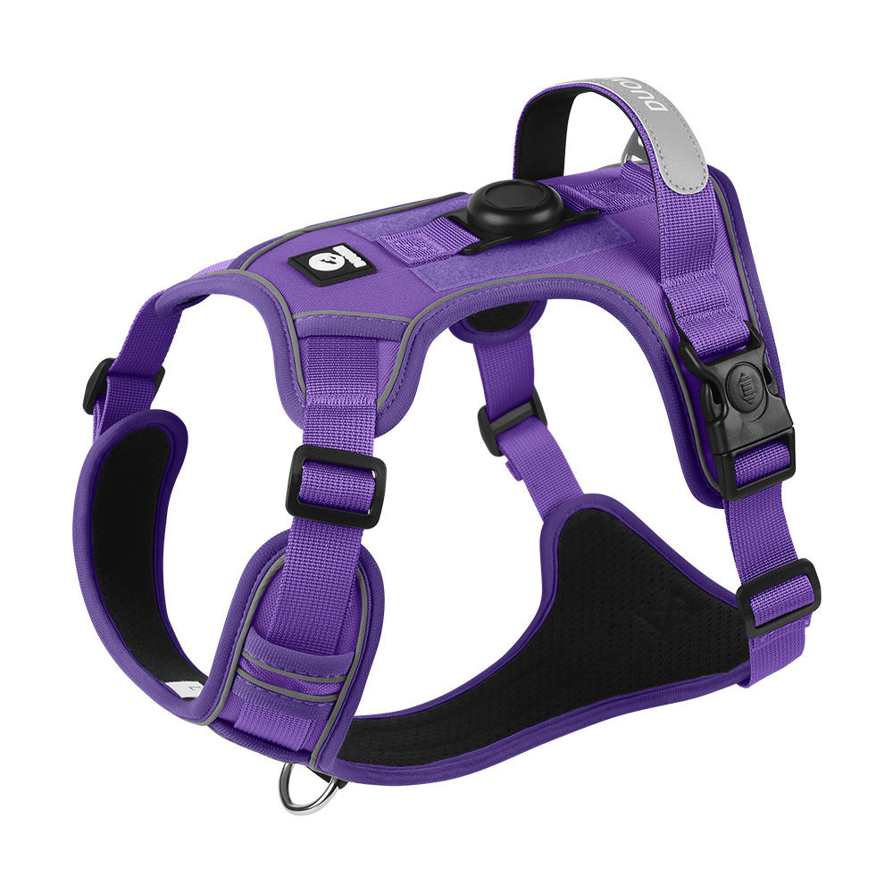 Adjustable No-Pull Dog Harness Chest Harness Reflective Comfortable Safe Walking Dog XS to XL | Sansoti