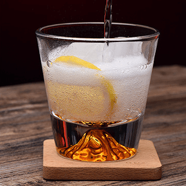 Whiskeyglas Edo Kiriko Handgemaakt Japans Kristal Set Houten Geschenkdoos Chamvin | Sansoti