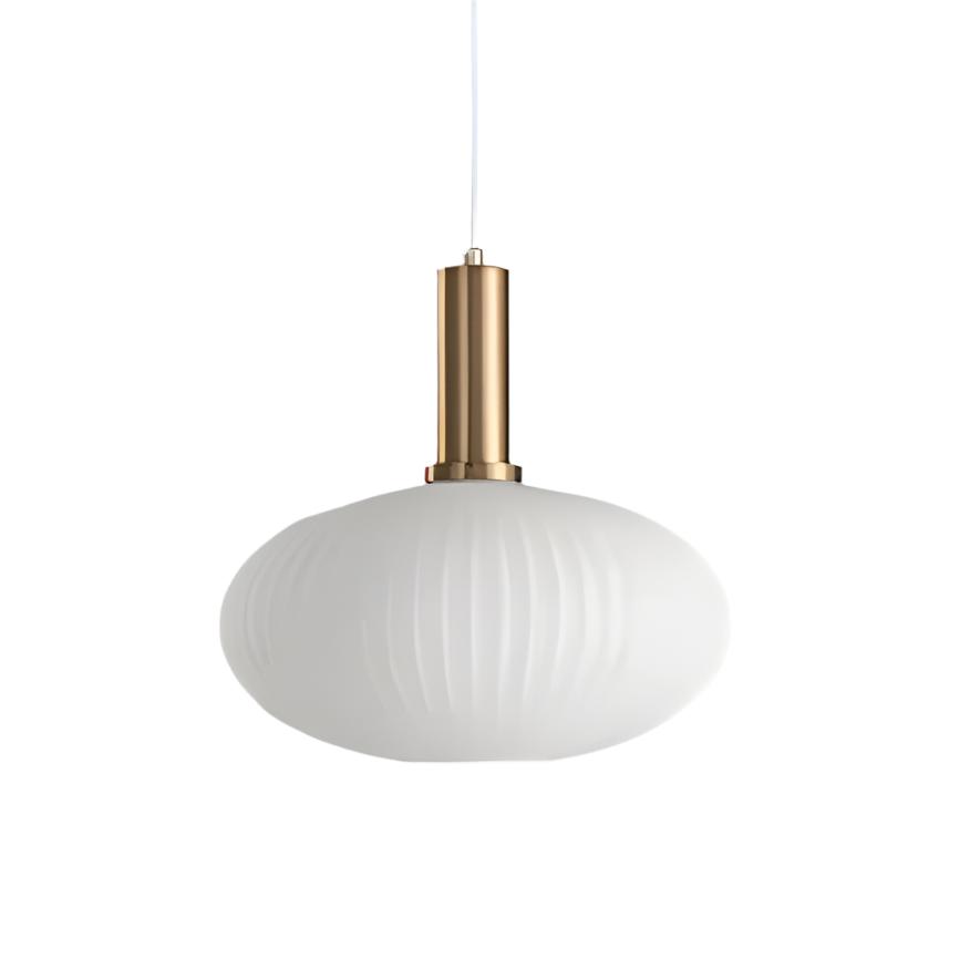 Hängelampe Buntglas Retro Nordisch E27 Weiß Grün Rosa Ø13 Ø30 Esszimmer | Restfield