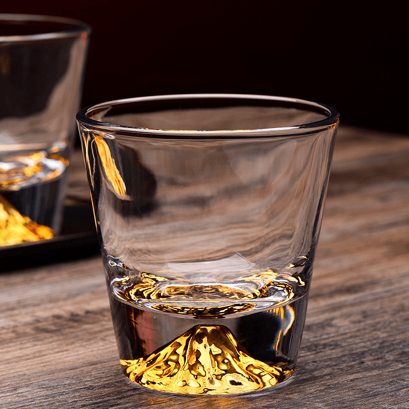 Whiskeyglas Edo Kiriko Handgemaakt Japans Kristal Set Houten Geschenkdoos Chamvin | Sansoti