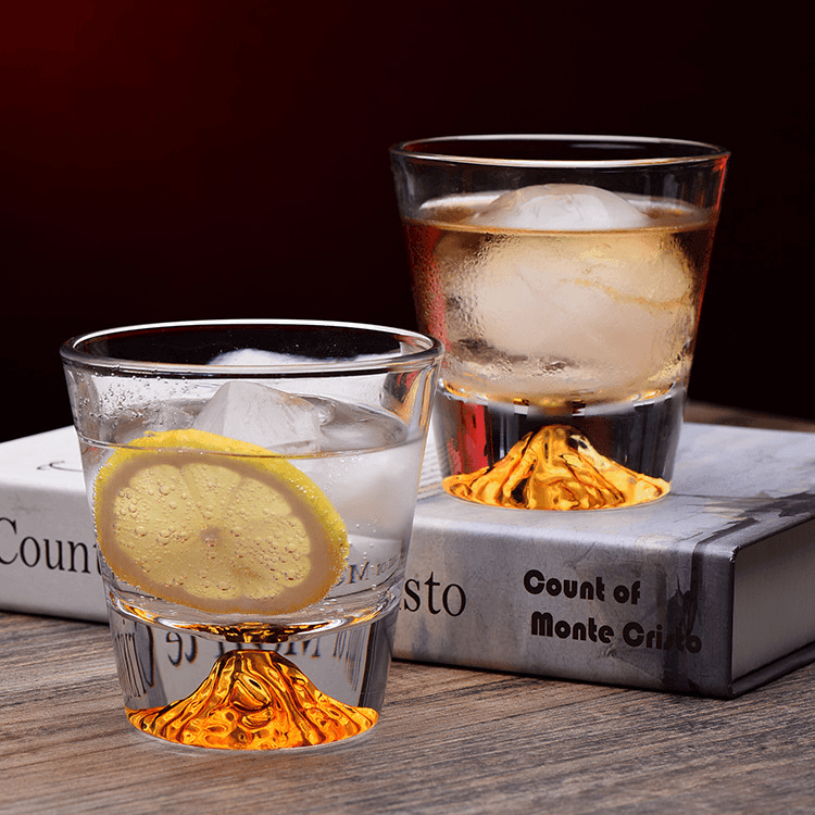 Whiskeyglas Edo Kiriko Handgemaakt Japans Kristal Set Houten Geschenkdoos Chamvin | Sansoti