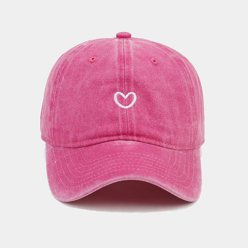 Katoenen Pet met Opening voor Paardenstaart Verstelbare Vintage Baseball Cap Gewassen Look Sportief Dames | Sansoti
