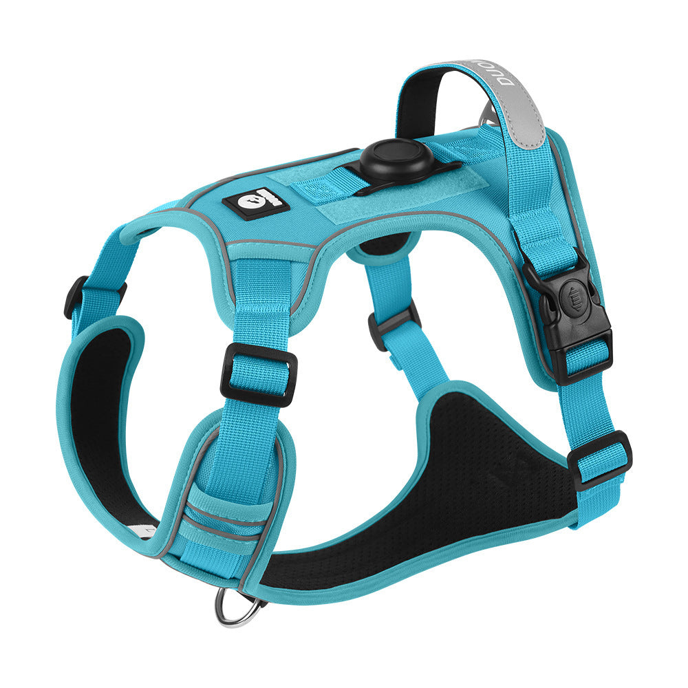 Adjustable No-Pull Dog Harness Chest Harness Reflective Comfortable Safe Walking Dog XS to XL | Sansoti