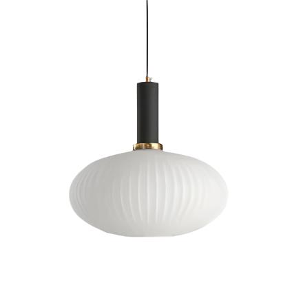 Hängelampe Buntglas Retro Nordisch E27 Weiß Grün Rosa Ø13 Ø30 Esszimmer | Restfield