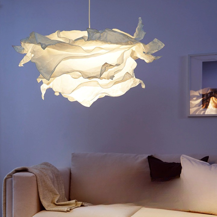 Hanglamp Wolk Papier LED 18W Nordic Japandi Ø43 Ø62 Ø85 | Sansoti