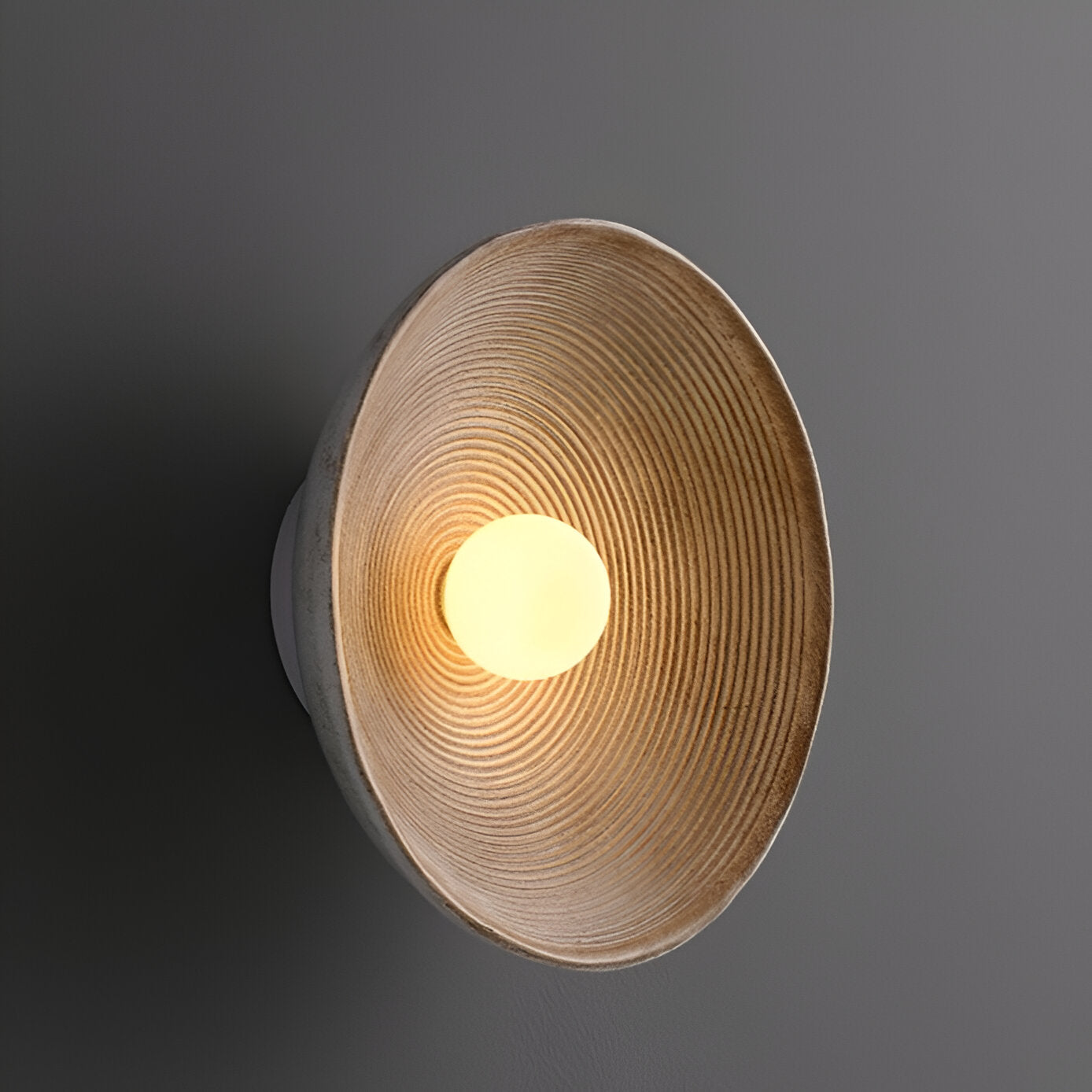 Wandlamp Rond Maan Design LED G4 Japandi Scandinavisch Ø20 Ø50 | Sansoti
