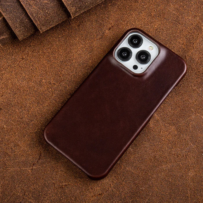 Stornfield | Oil Wax Genuine Leather Apple iPhone Case