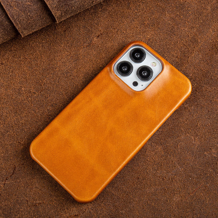 Stornfield | Oil Wax Genuine Leather Apple iPhone Case
