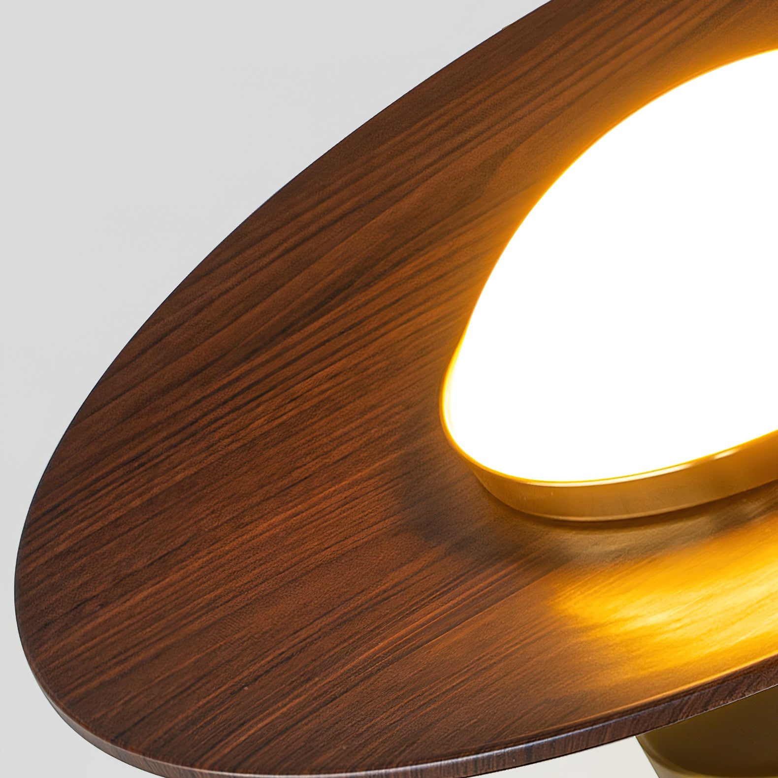 Moderne Deckenleuchte mit Metall- und Holz-Akzent – LED Lampe für Küche & Wohnraum | Restfield