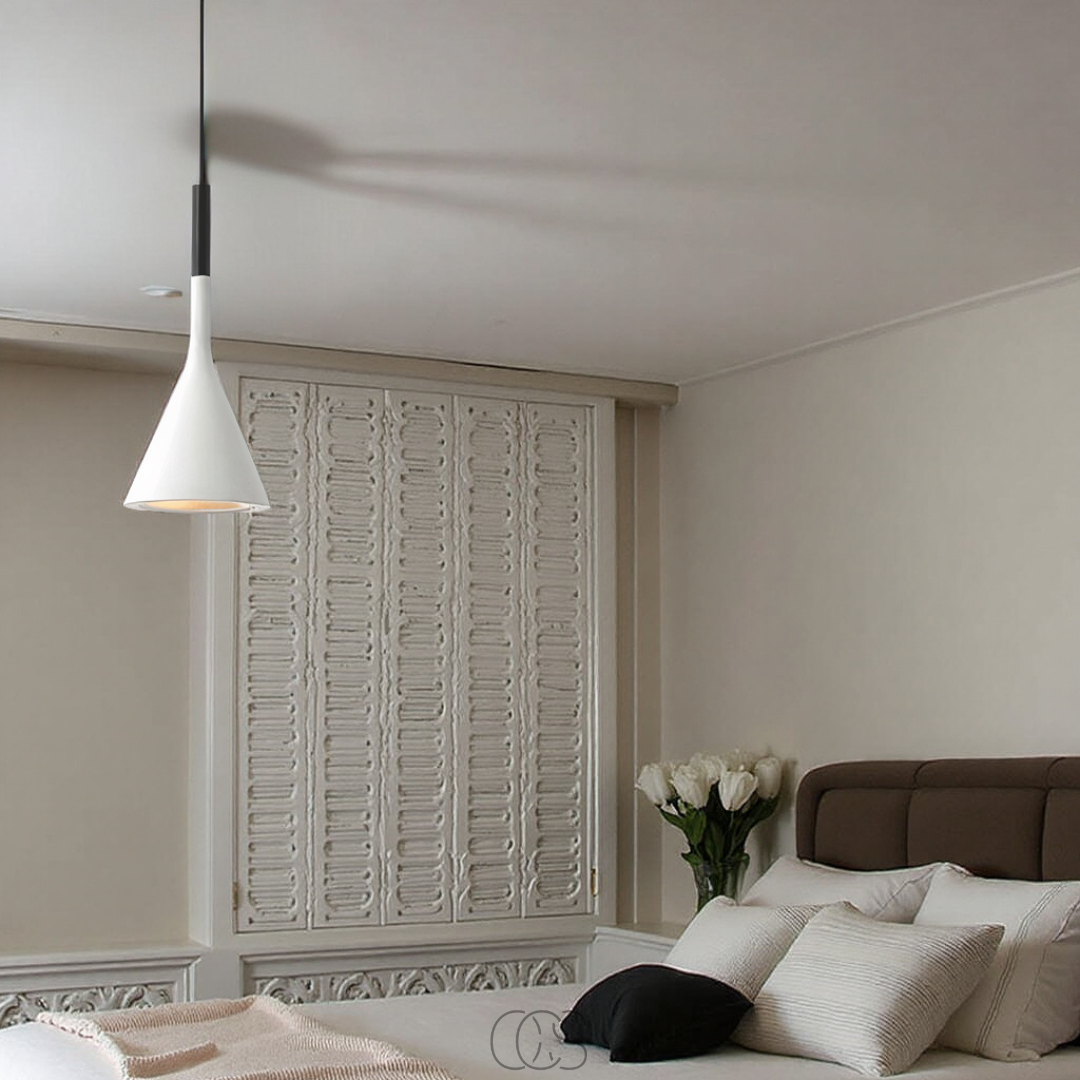 Scandinavische Hanglamp Metaal E27 Verstelbaar Snoer Warm Licht Woonkamer Slaapkamer Stijlvol Design | Sansoti