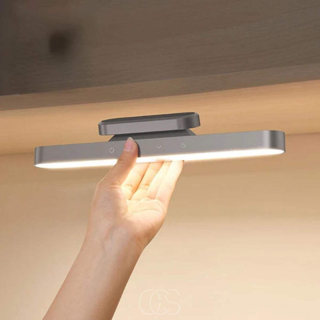 Lampe LED Magnétique Sans Fil Dimmable Aluminium 30cm USB-C Rechargeable Applique Lampe d'Ambiance | Restfield