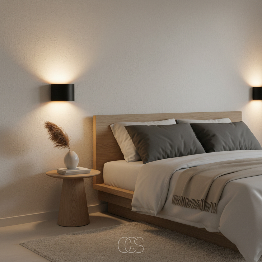 Wandlamp Verstelbaar Zwart Goud Aluminium Up Down Verlichting Interieur Modern Design Dimbaar Woonkamer | Sansoti