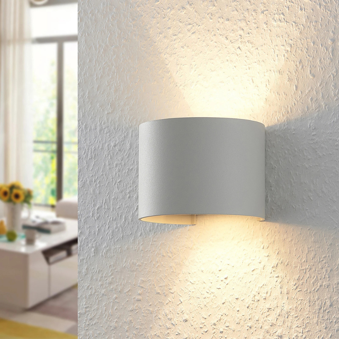 Wandlamp Verstelbaar Zwart Goud Aluminium Up Down Verlichting Interieur Modern Design Dimbaar Woonkamer | Sansoti