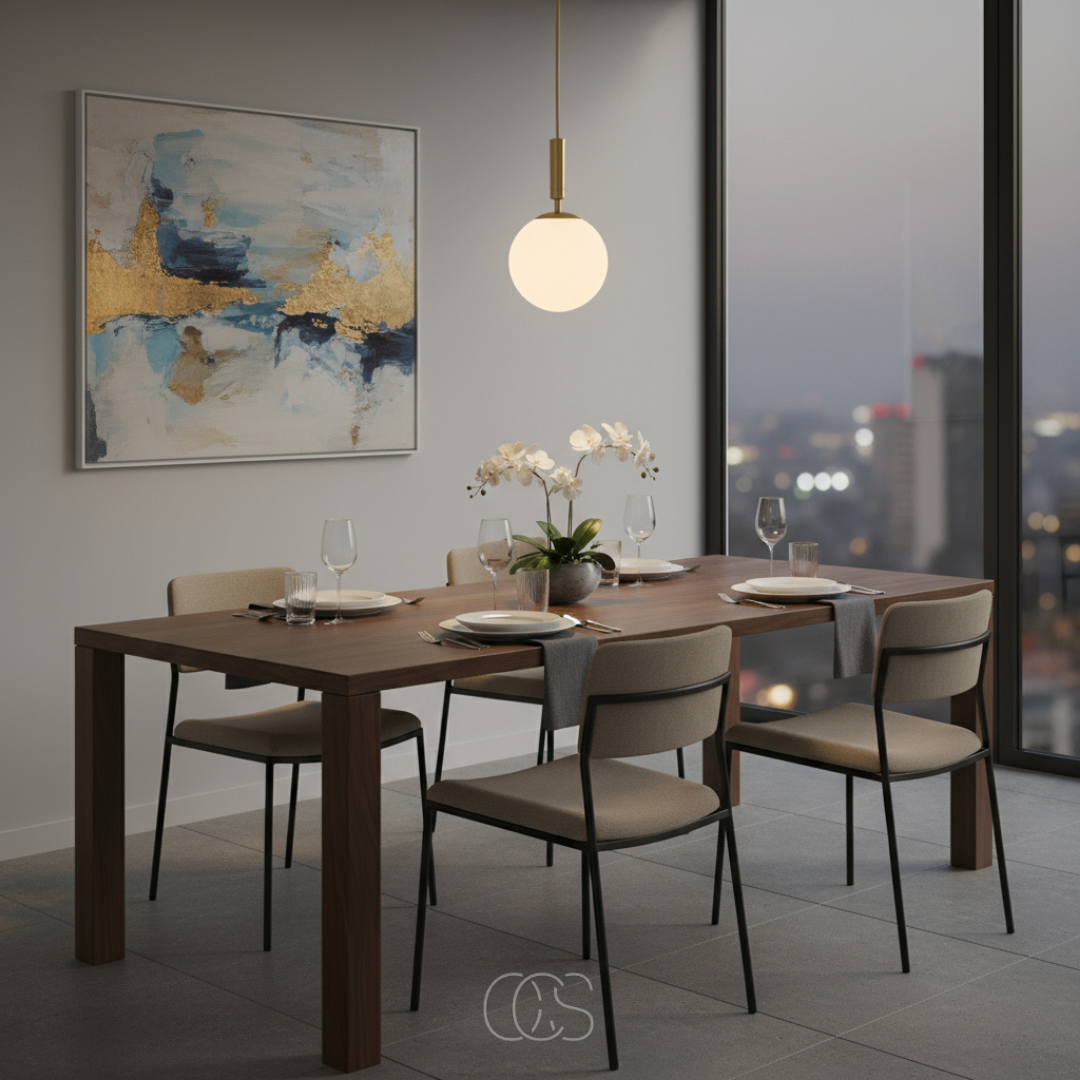 Scandinavische hanglamp met glazen bol Ø20cm goudkleurige fitting noordse stijl moderne plafondverlichting | Sansoti