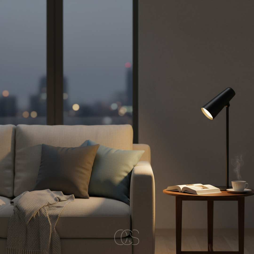 Draadloze Bureaulamp Oplaadbaar met Dimfunctie Verstelbaar LED Licht 3 Standen Touch Bediening Leeslamp | Sansoti