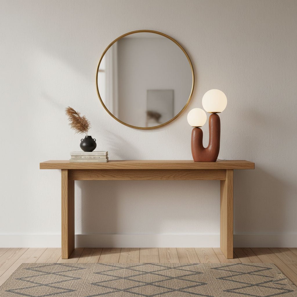 Tafellamp met Harsbehuizing en G9-Fitting – Keramische Oo-Collectielamp in Wit, Roze, Groen of Terra Cotta | Sansoti