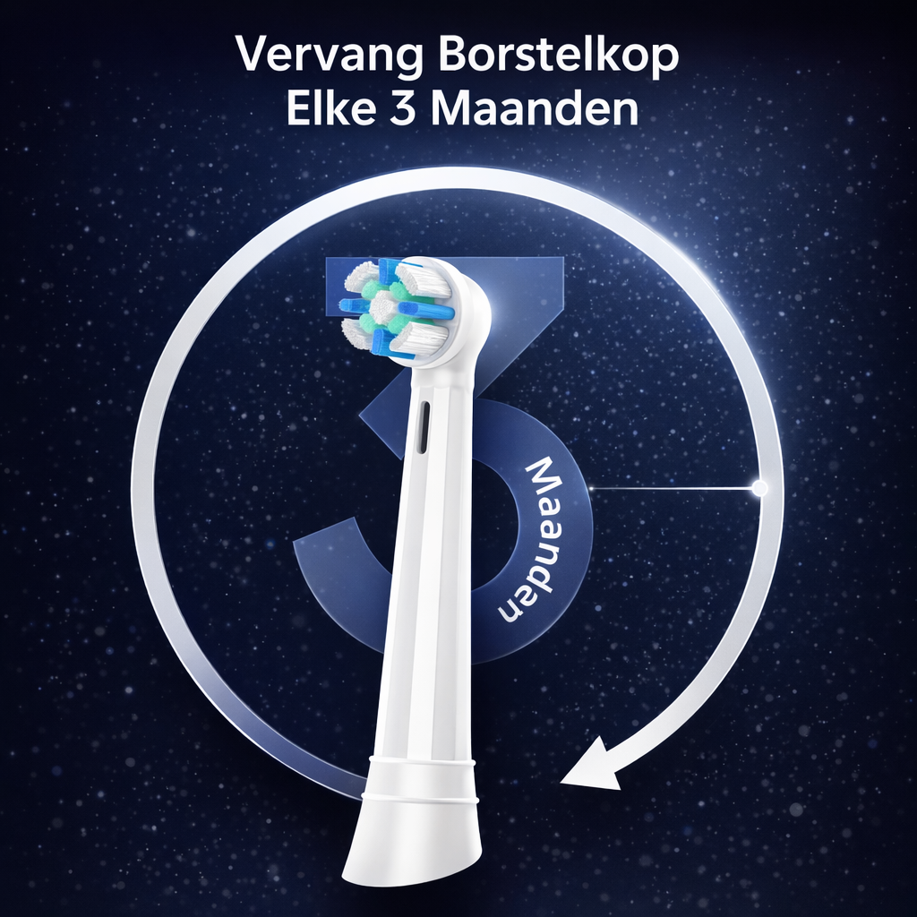 Vervangbare Opzetborstels Universeel Compatibel Zachte Haren Tandverzorging Mondhygiëne Dagelijks Gebruik | Sansoti