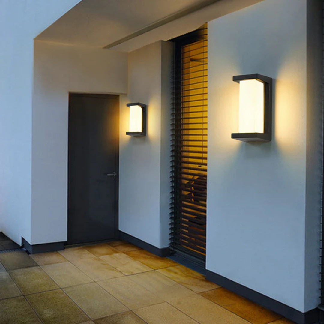 Buitenlamp Met Bewegingssensor LED IP65 Wandlamp 26cm Waterdicht | Sansoti