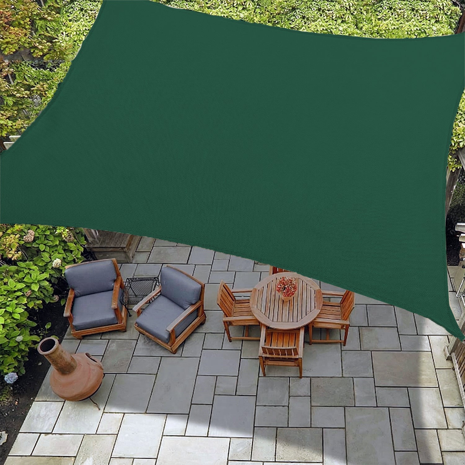 Rectangular Waterproof Shade Sail for Patio Garden and Pool | Sansoti