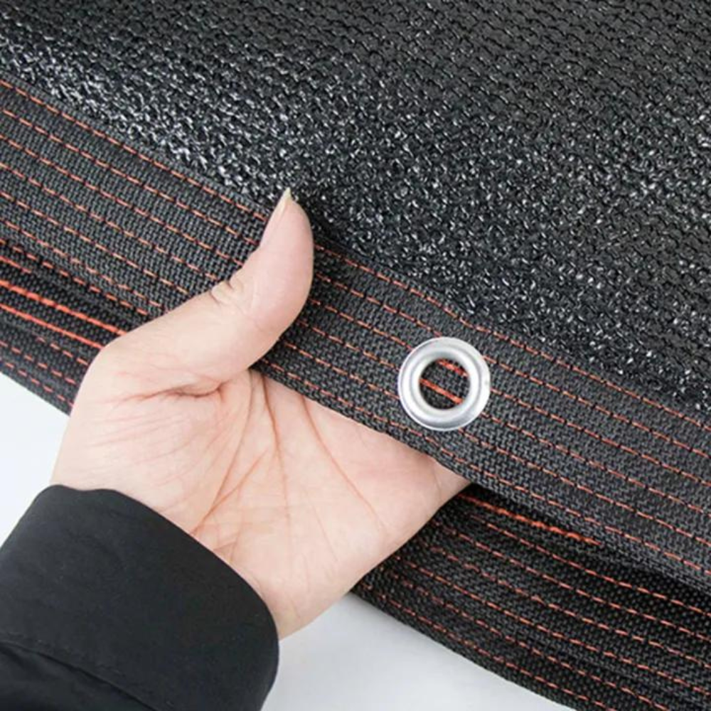 Schaduwdoek HDPE Rechthoekig | UV-werend Zonnescherm voor Tuin Terras Balkon | Windoorlatend Zonnezeil in Beige Zwart Groen Blauw | Schaduwpercentage 85-90% Duurzaam Milieuvriendelijk | Sansoti