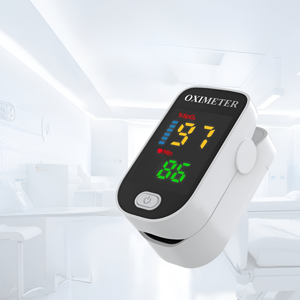 Digitale Vingersaturatiemeter met LED-Display voor Thuis en Onderweg | Sansoti