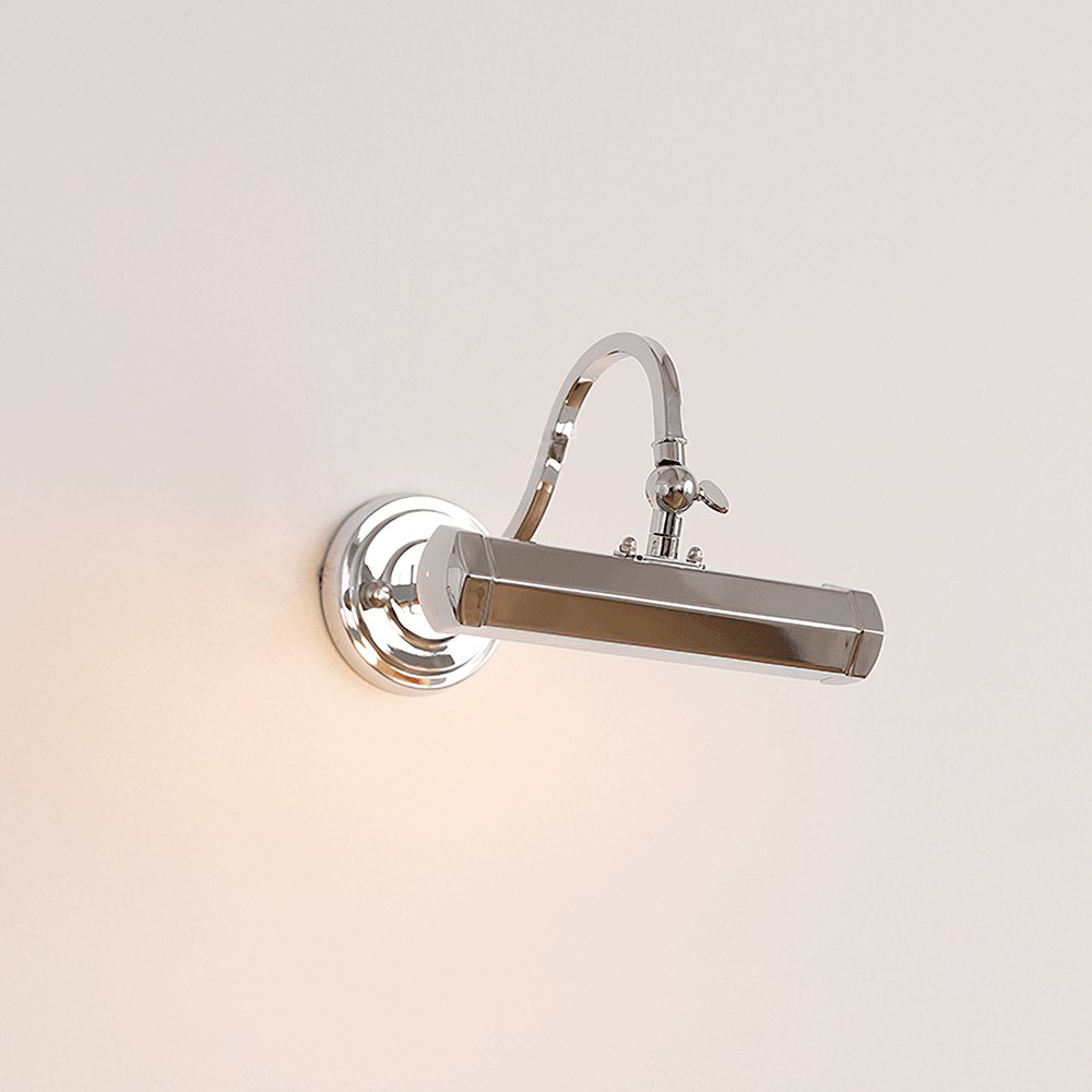 Wall Lamp Minimalist Style Metal G9 Socket Chrome or Gold Modern Interior Ambient Lighting Living Room | Sansoti