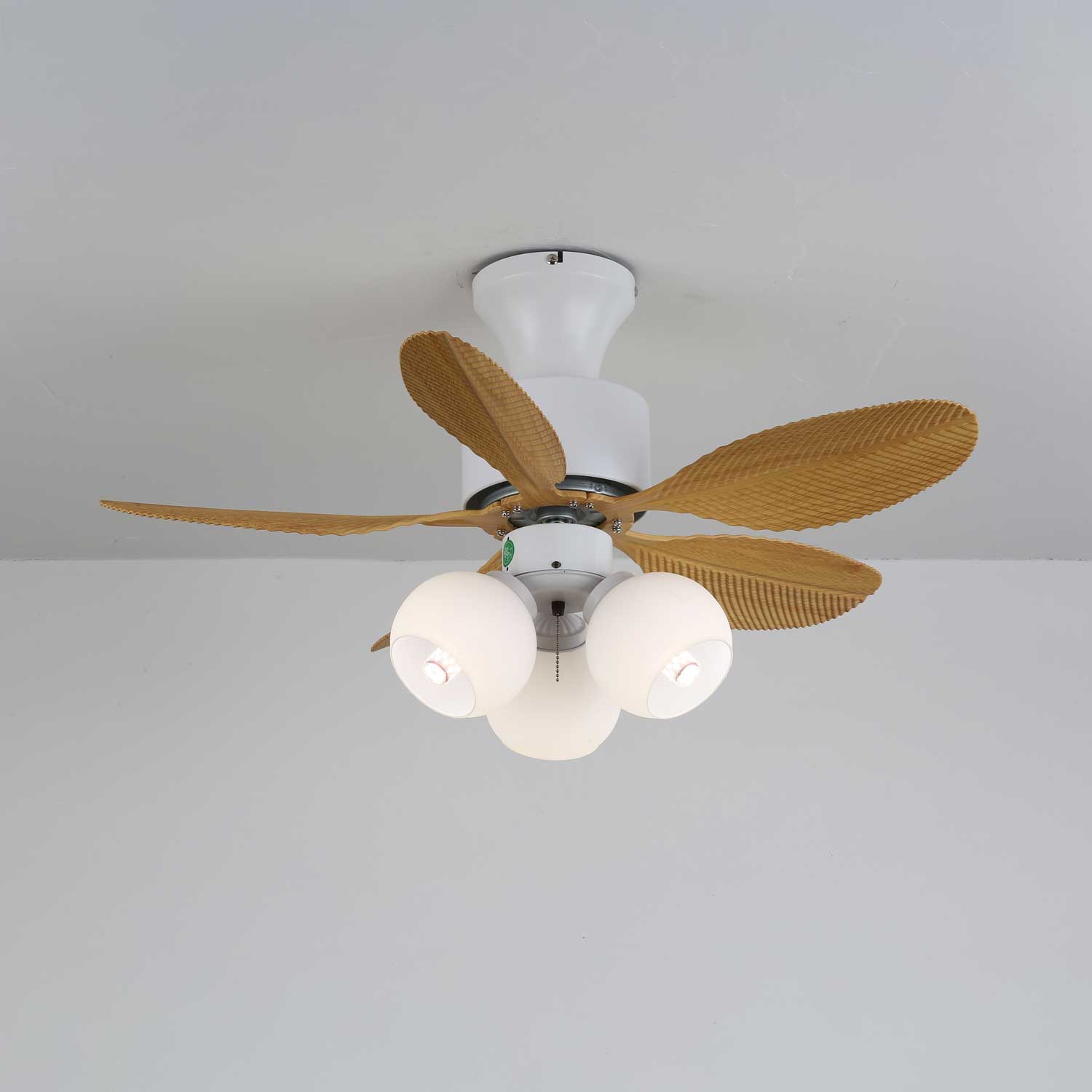 Plafondventilator Althea Vintage met Verlichting en Afstandsbediening 80 cm | Sansoti