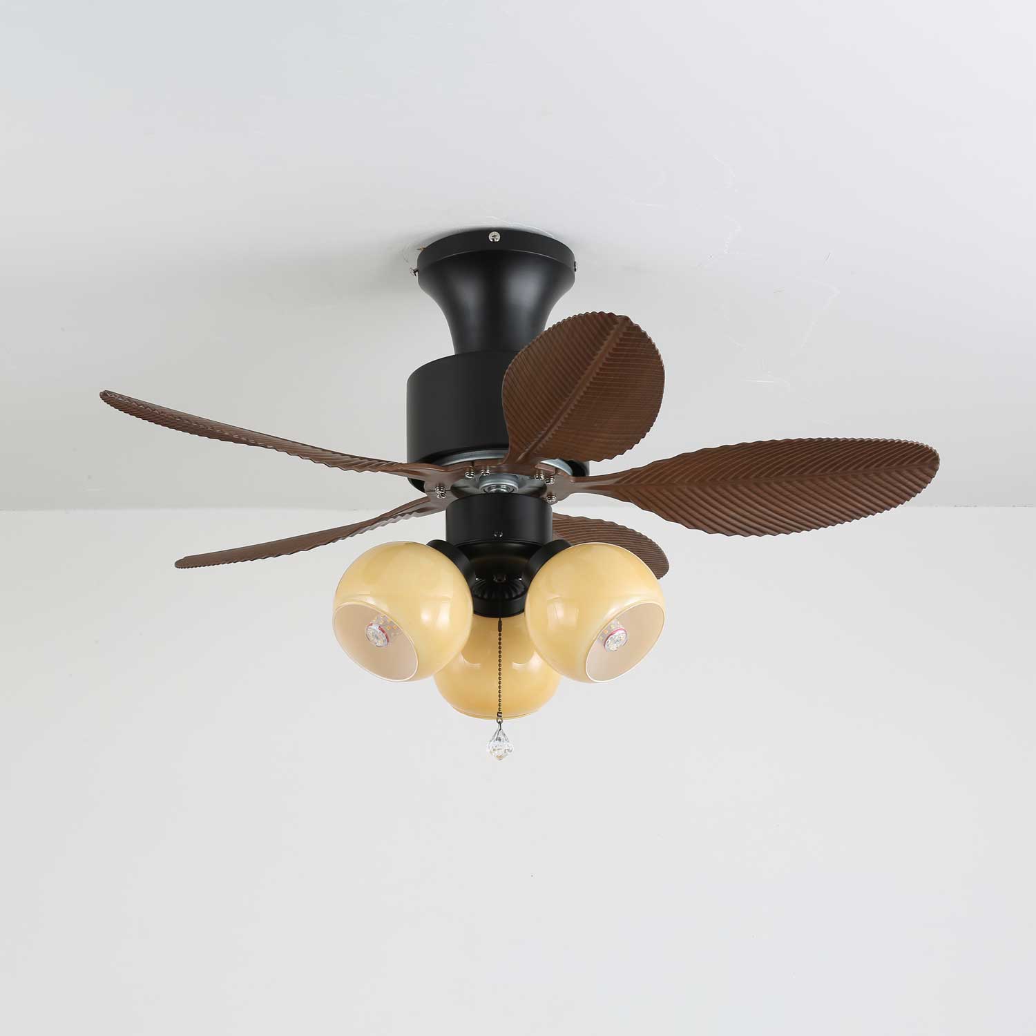 Plafondventilator Althea Vintage met Verlichting en Afstandsbediening 80 cm | Sansoti