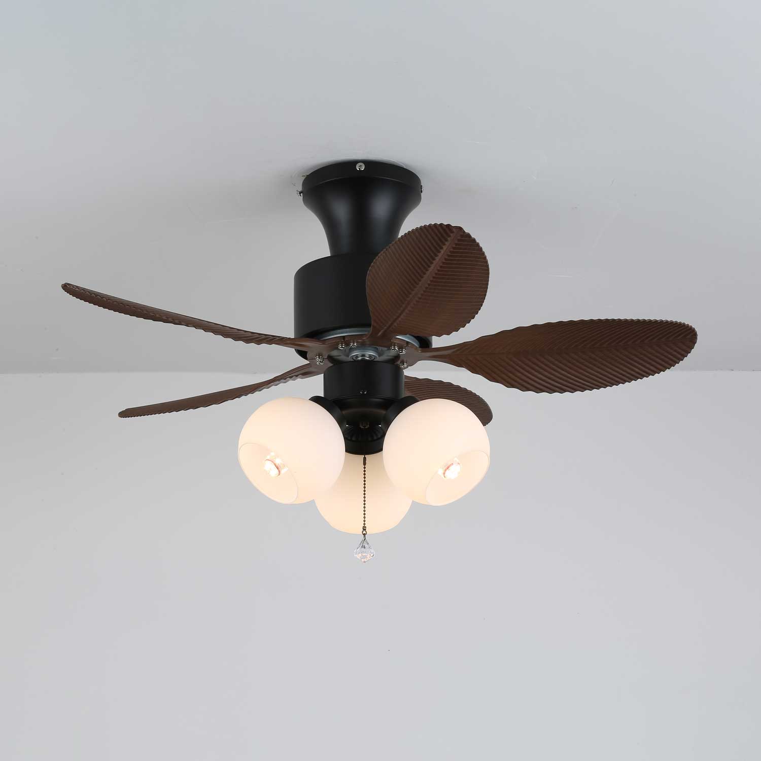 Plafondventilator Althea Vintage met Verlichting en Afstandsbediening 80 cm | Sansoti