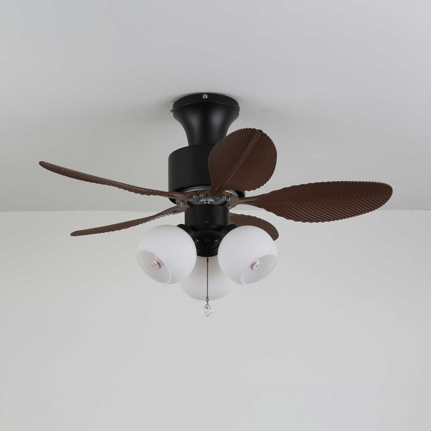 Plafondventilator Althea Vintage met Verlichting en Afstandsbediening 80 cm | Sansoti