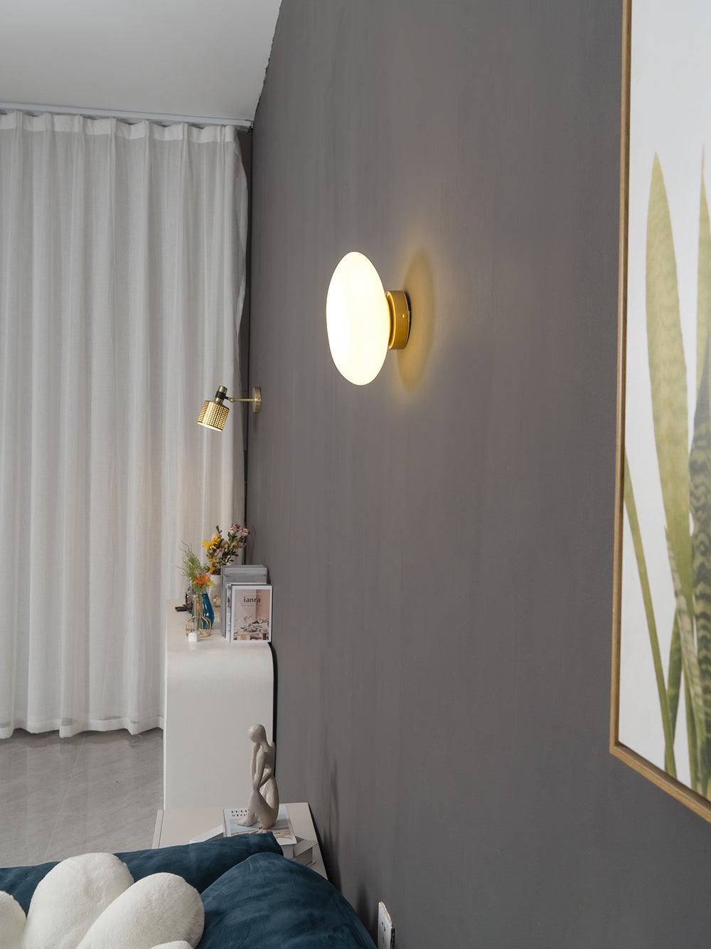Glazen Wandlamp met Handgeblazen Bubble-Glas – Sculptuur Verlichting Scandinavisch Design – Verkrijgbaar in 4 Unieke Modellen & 4 Kleuren | Sansoti