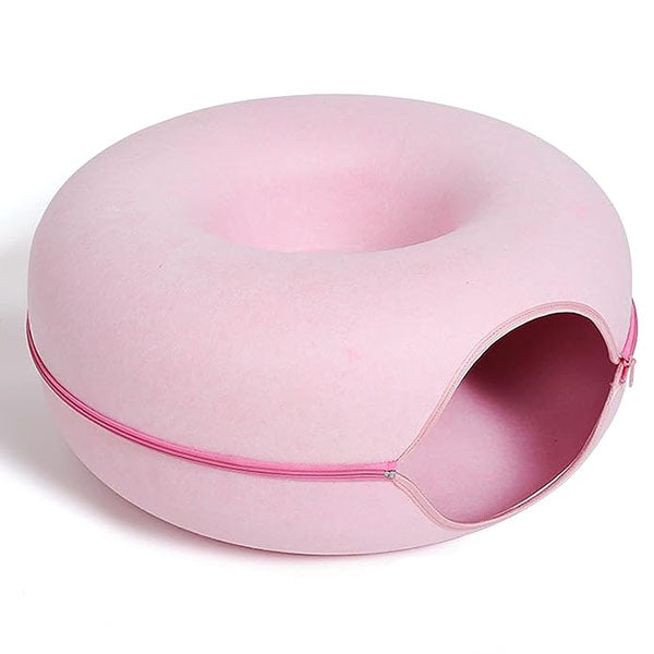 Katten Holte met Geïntegreerde Krabplank Hangmat Rustplek Spelenderwijs Donkergrijs Lichtgrijs Roze Huisdier | Sansoti