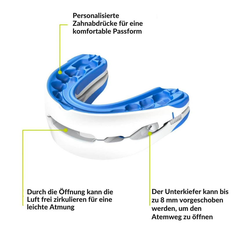 Verstelbaar Anti-Snurk Mondstuk met Ergonomische Pasvorm voor Comfortabele Nachtrust | Sansoti