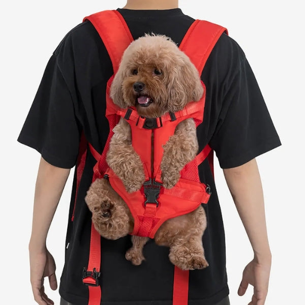 Huisdier Draagtas Rugzak Waterafstotend voor Hond Kat Onderweg Verstelbaar Comfortabel Reizen Ventilatie | Sansoti