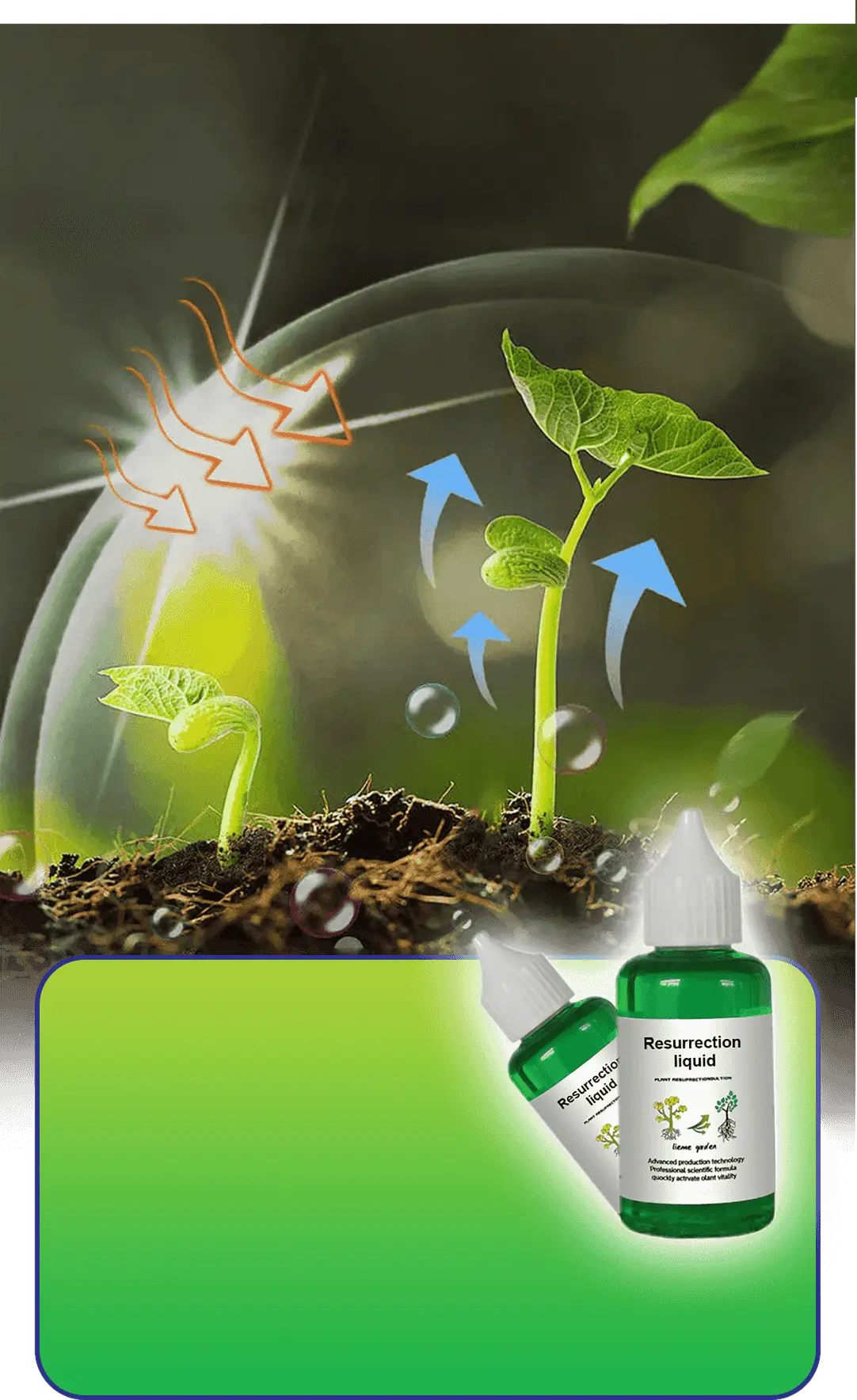 Vloeibare Plantenvoeding voor Sterkere Wortels en Rijkere Bloei | Universele Groeistimulator voor Binnen- en Buitenplanten | Sansoti