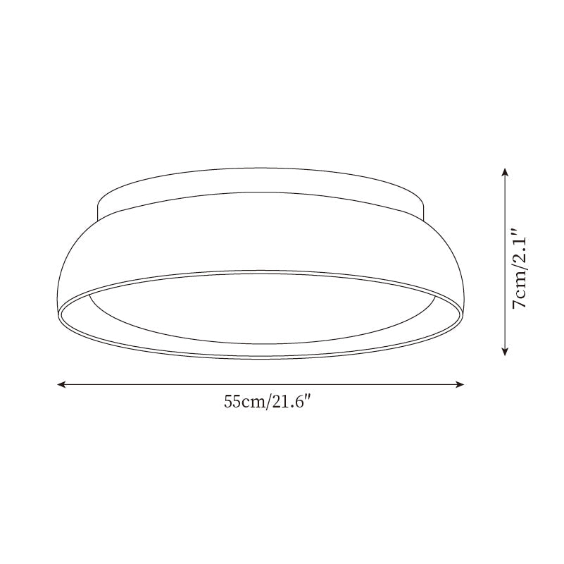 Depiara Deckenleuchte Travertin Holz LED 3000K Beige Deckenbeleuchtung Wohnzimmer Schlafzimmer Flur Badezimmer modern minimalistisch | Restfield