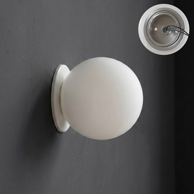 Glazen Wandlamp met Gouden of Zilveren Fitting – Modern Design voor Slaapkamer en Woonkamer | Sansoti