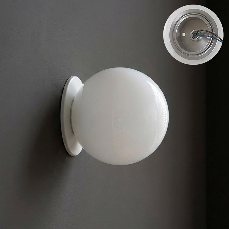 Glazen Wandlamp met Gouden of Zilveren Fitting – Modern Design voor Slaapkamer en Woonkamer | Sansoti
