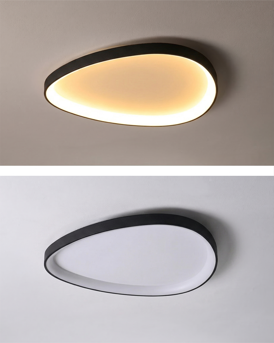 Pinnacle LED Plafondlamp – Minimalistische Moderne Plafondverlichting met Subtiele Verfijning | Sansoti