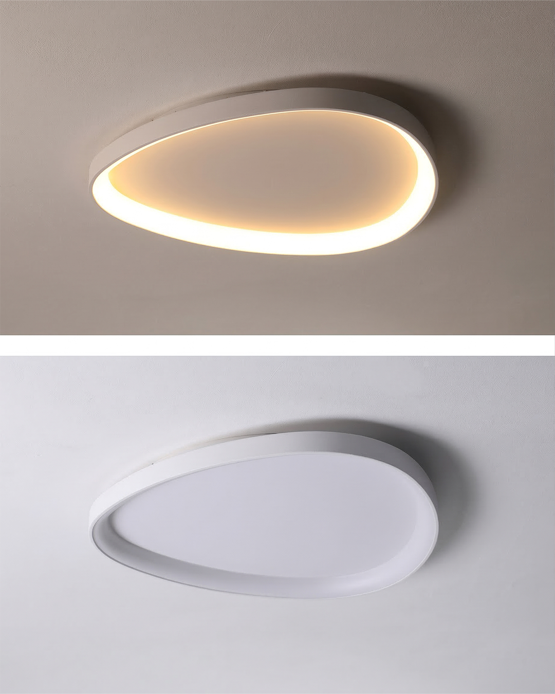 Pinnacle LED Plafondlamp – Minimalistische Moderne Plafondverlichting met Subtiele Verfijning | Sansoti