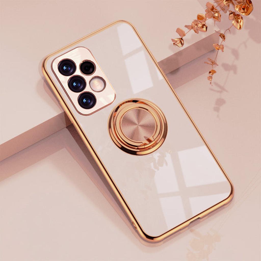 Phone Case with Ring Holder and Magnetic Car Mount Function for Samsung Galaxy Models Protective | Sansoti