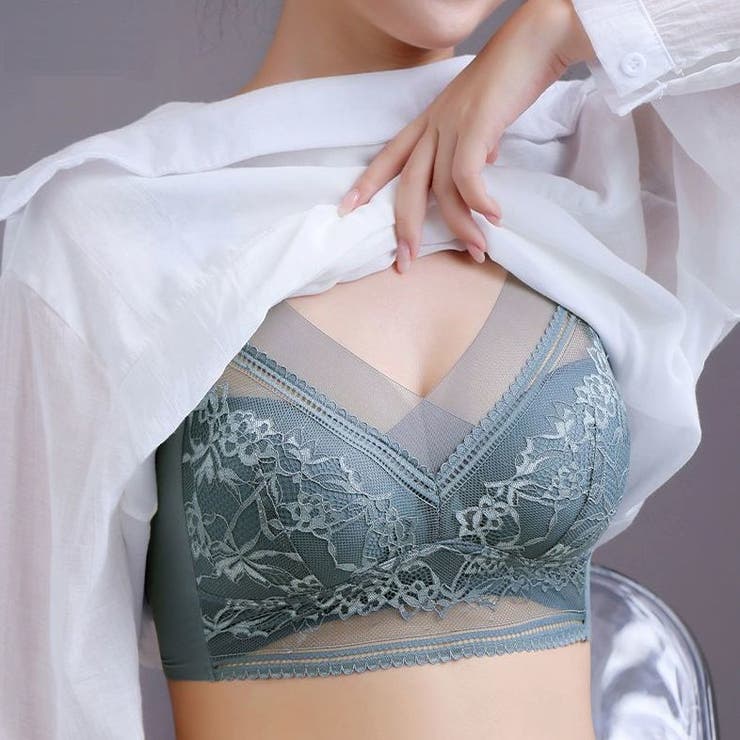 Push-up BH met Kant Draadloos Beugelloos Ondersteunend Comfortabel Ademend Stretch Dames Lingerie Elastisch | Sansoti