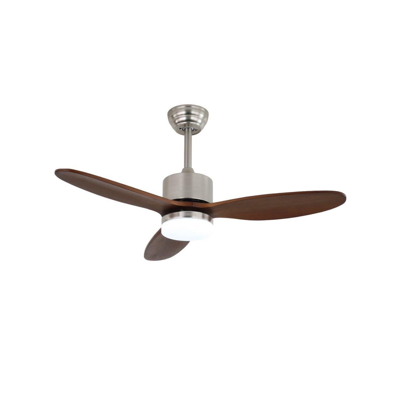 Elara Ceiling Fan with Lighting — Minimalist Design with Wooden Blades for Optimal Airflow | Sansoti