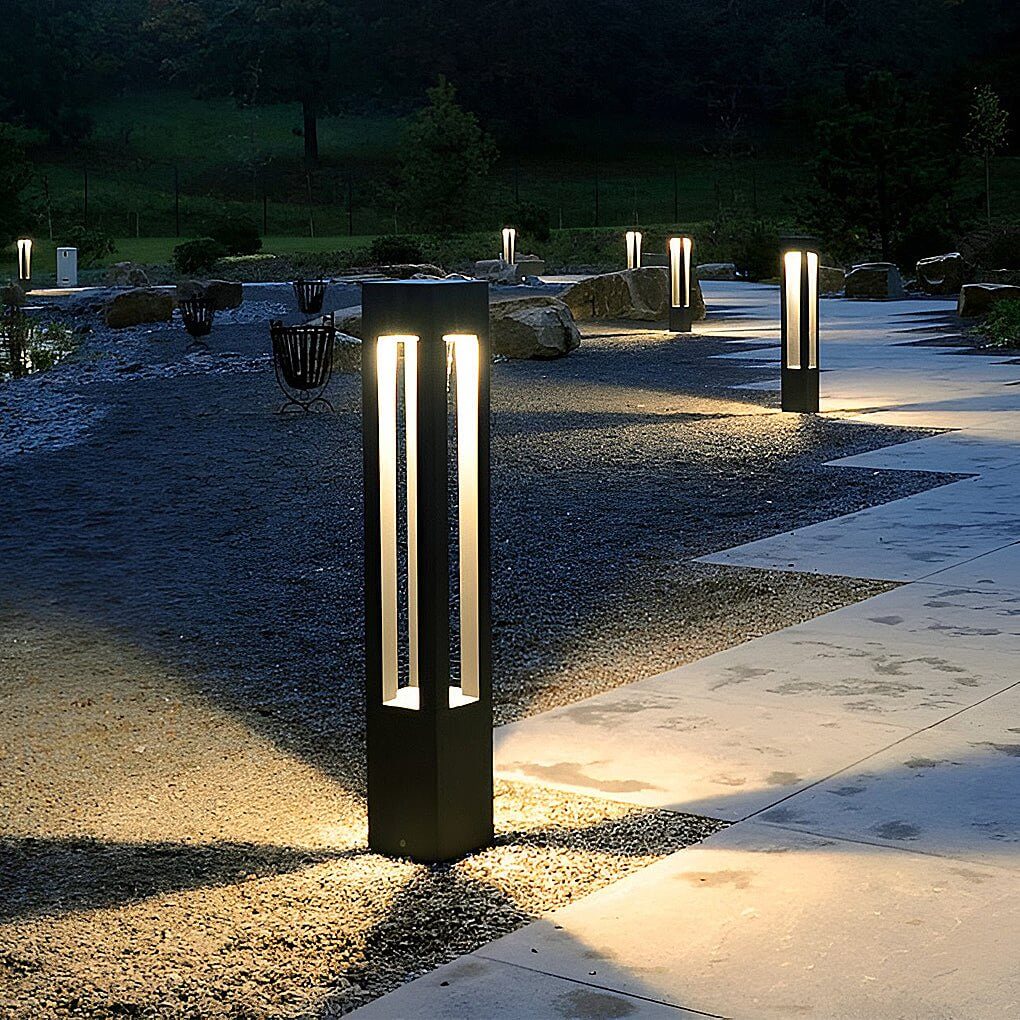 Standing Garden Lamp Aluminum Warm White IP54 for Paths and Driveways in Various Heights | Sansoti