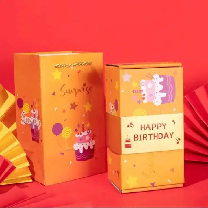 Pop-up Verrassing Geschenkdoos met Springende Boxjes – Verrassingscadeau voor Verjaardag Jubileum Valentijn | Sansoti