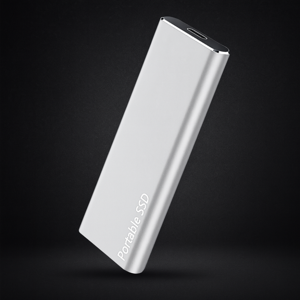 Externe SSD Harde Schijf Aluminium USB-C Ultrasnelle Dataoverdracht Opslag | Sansoti