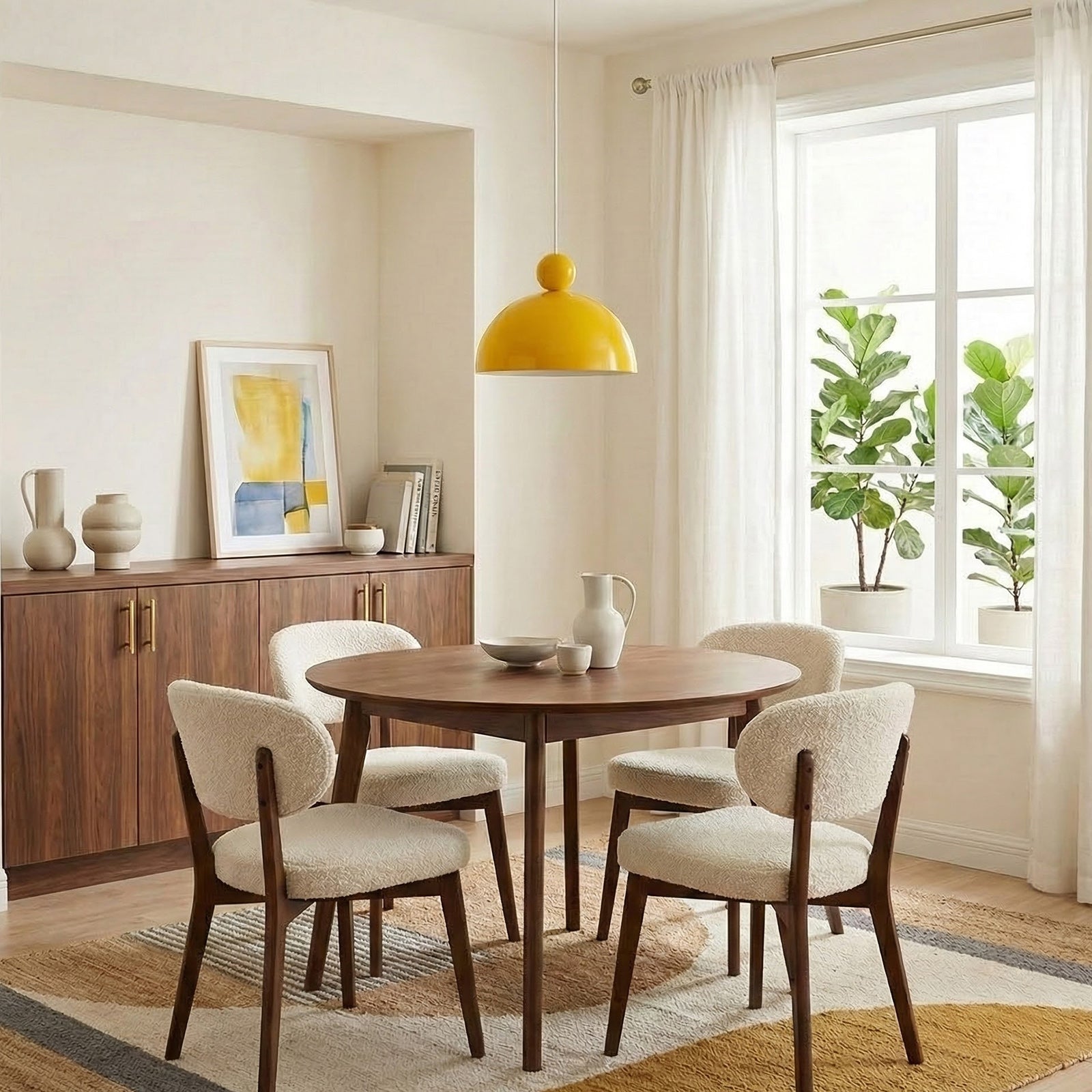 Kleurrijke Hanglamp Metaal Ø35cm Eigentijds Design Eetkamer Keuken | Sansoti