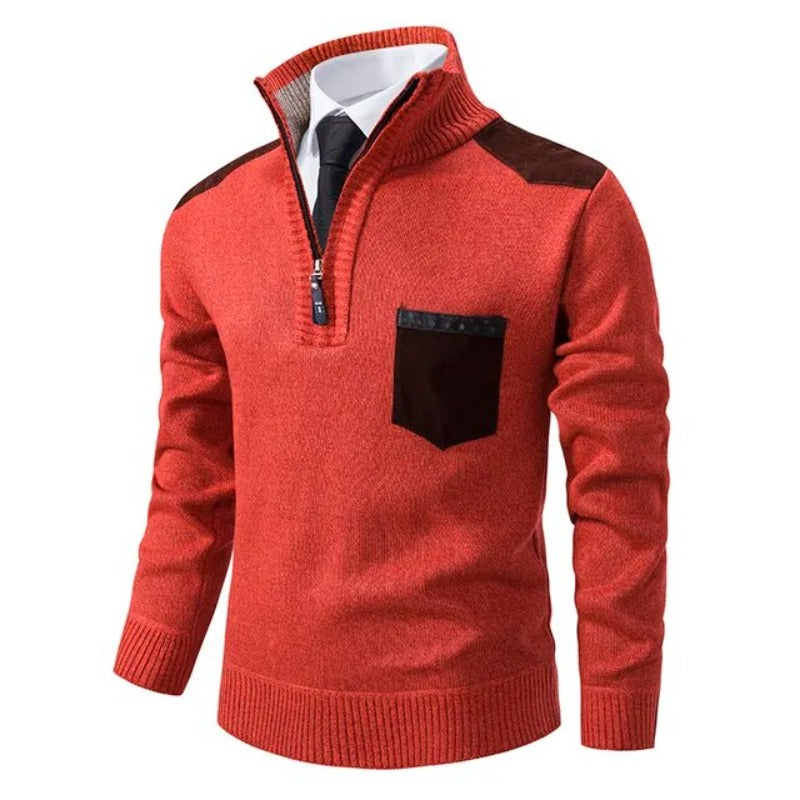Pull homme en cachemire au design scandinave, chaleur intemporelle et confort, vêtement d’hiver élégant et haut de gamme | Sansoti